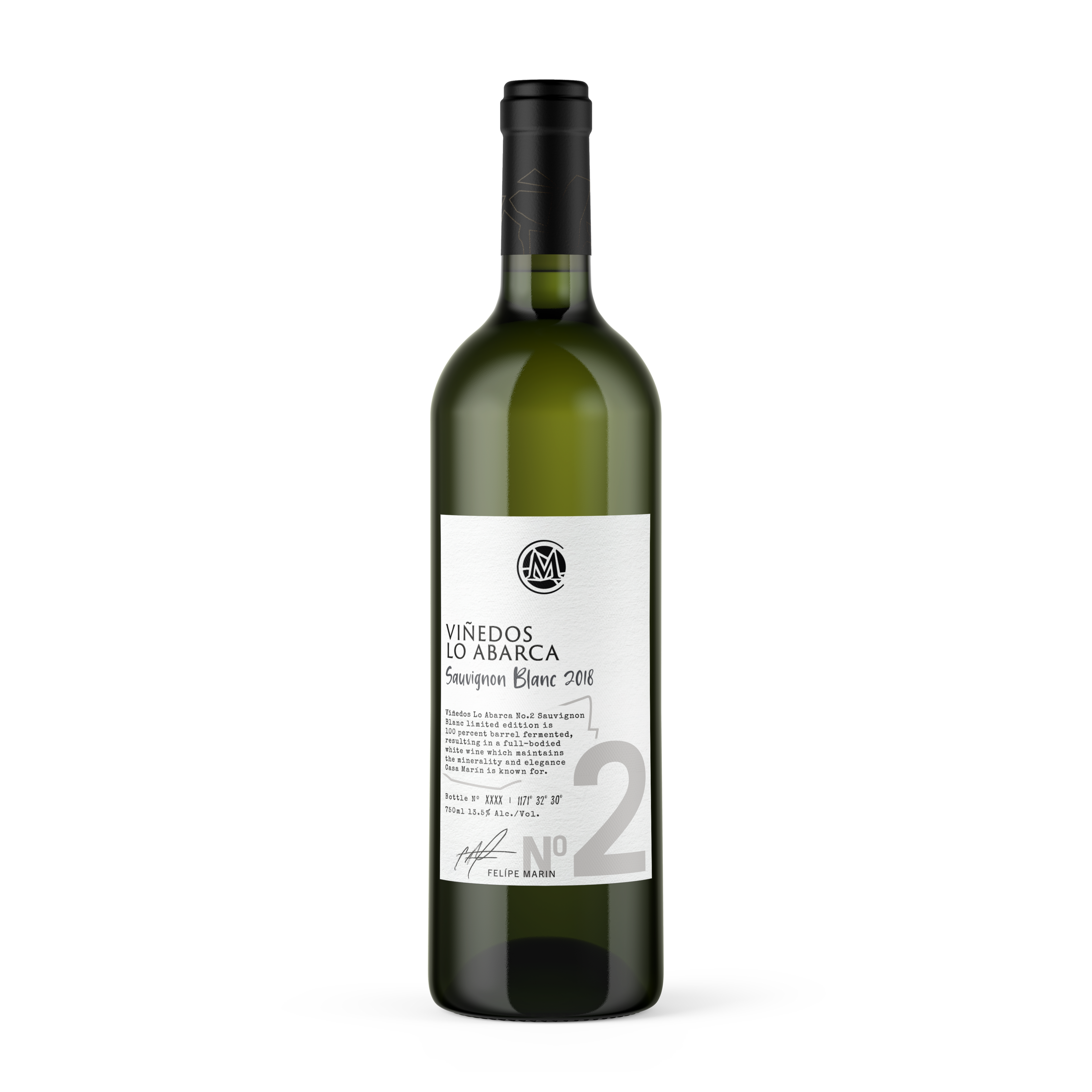 Lo Abarca Sauvignon Blanc N° 2 750 ml