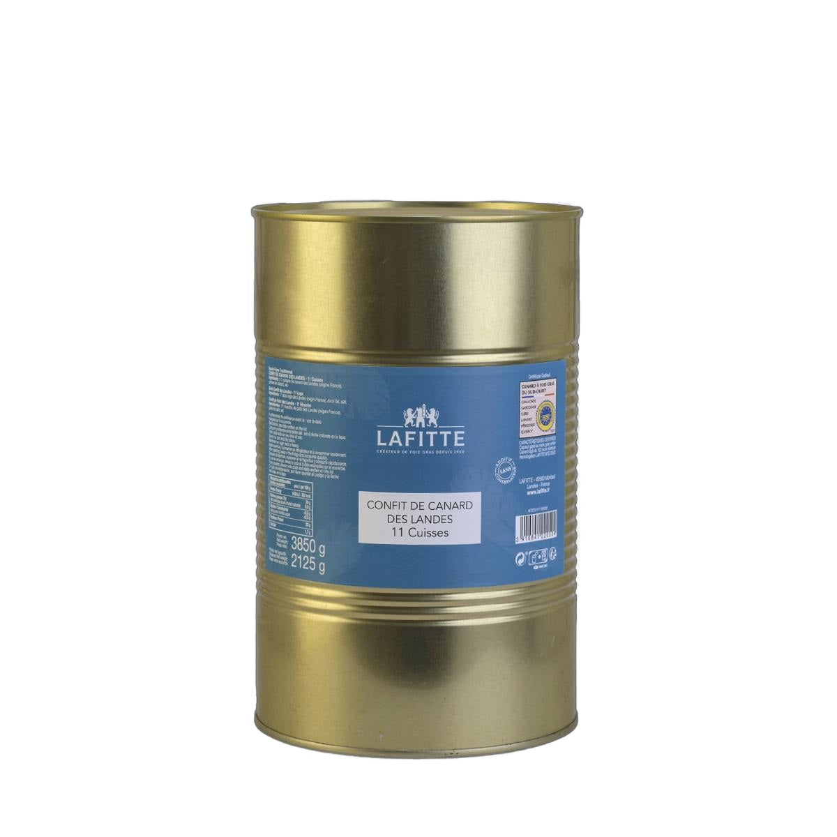 Confit de Pato LAFITE, 11 muslos