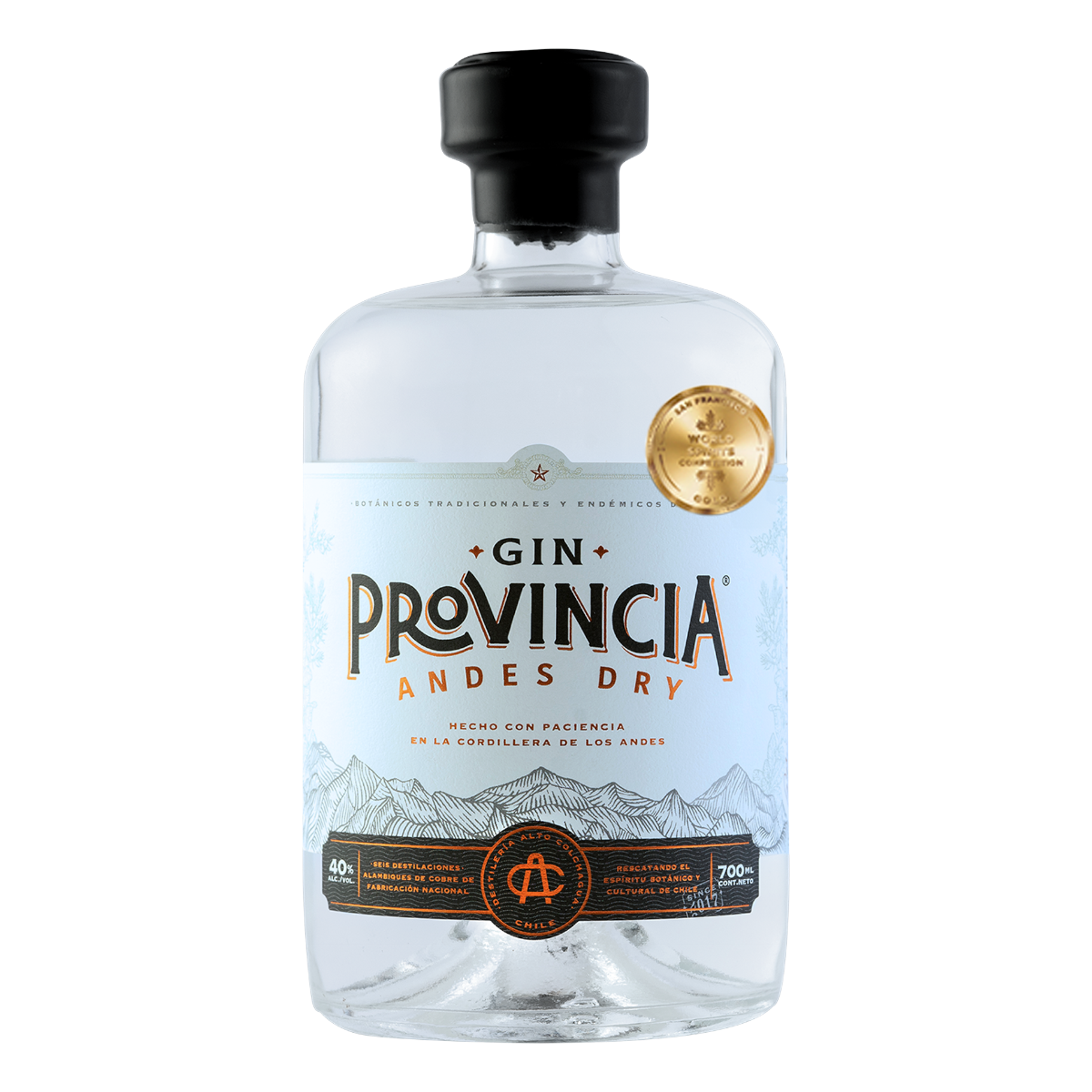 Gin Provincia Andes Dry