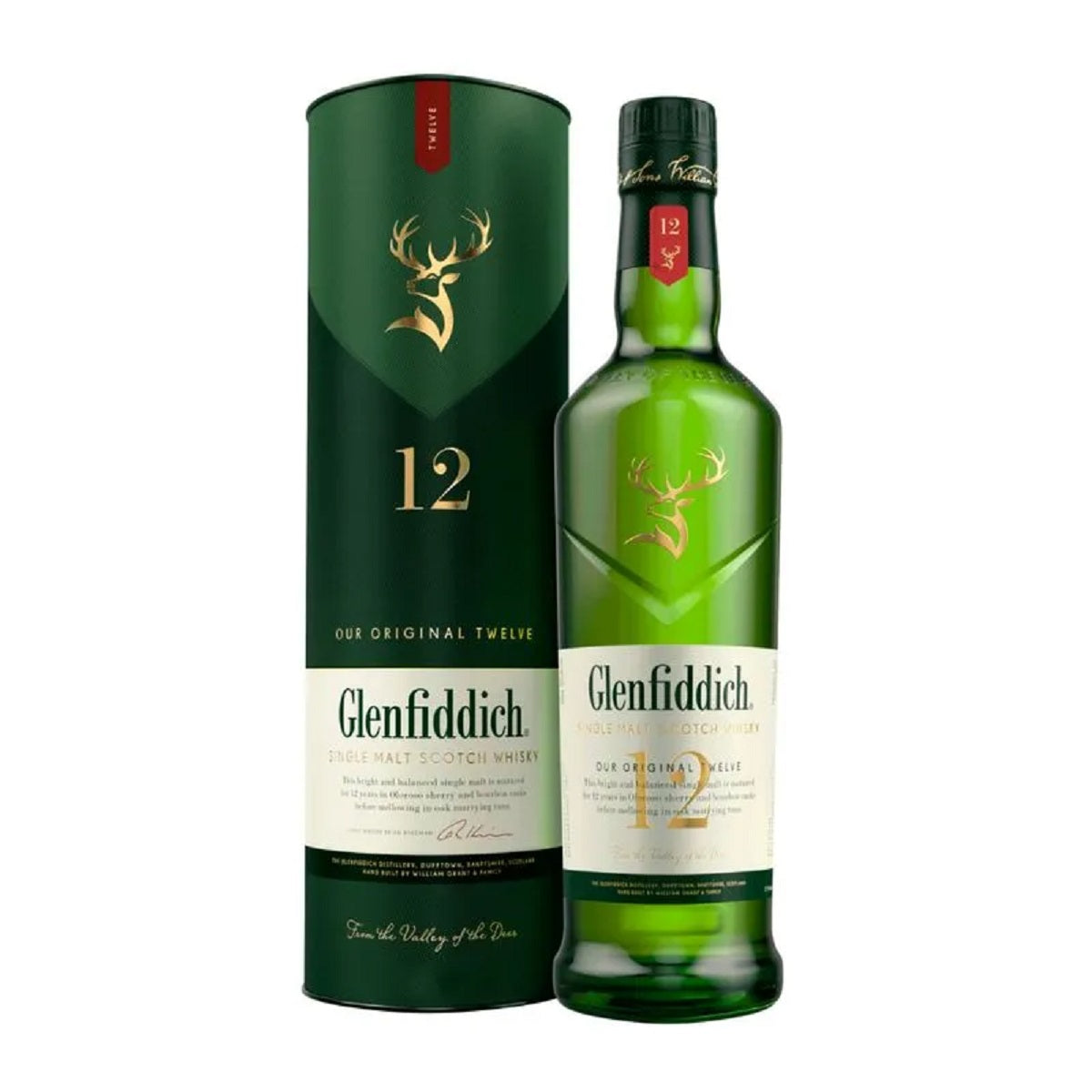 Whisky Glenfiddich 12 Años  Single Malt 750 ml